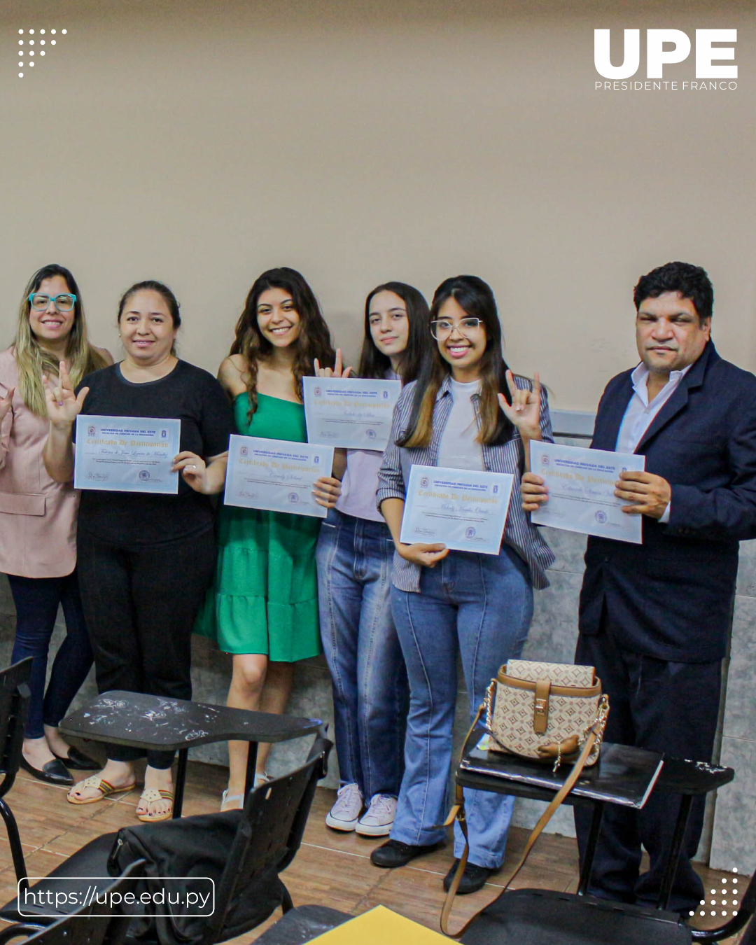 Finaliza el Curso de Lengua de Señas en la UPE: Entrega de certificados